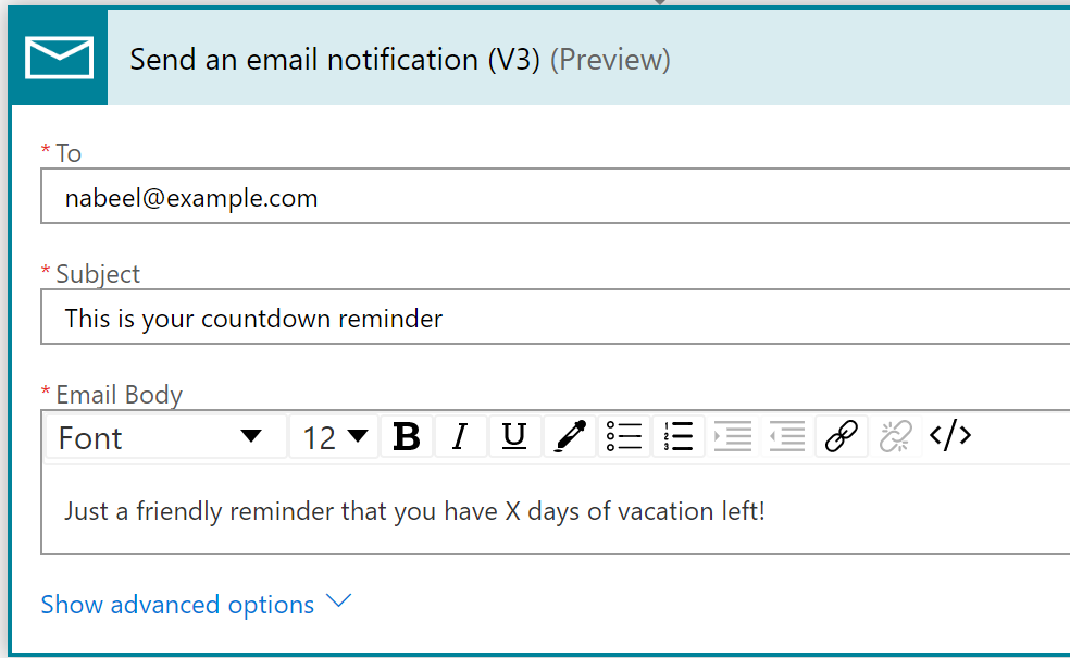Add Email Step